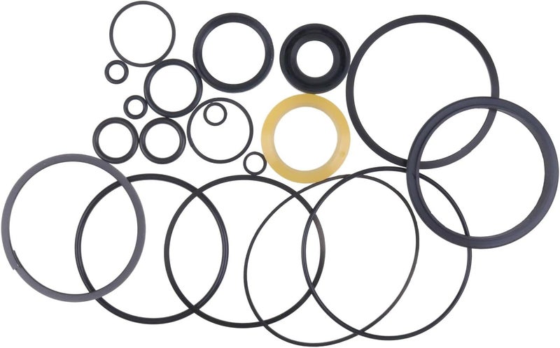 TCINDRR 830860M92 Power Steering Cylinder Seal Kit Compatible with Massey Ferguson 30 50 65 150 165 175 200+ - Image 2